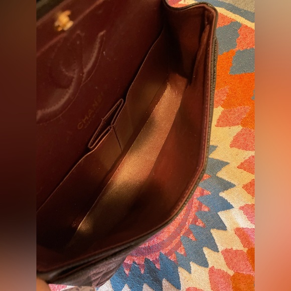 SOLD- 💕Chanel medium double flap caviar leather💕 - Picture 7 of 16